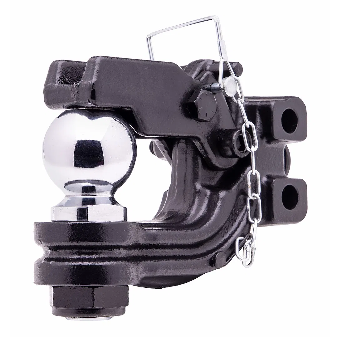 33258 – HUSKY TOWING Pintle Hook, Combo With 2-5/16 Inch Ball Use With Husky Adjustable Ball Mount System Hook Rating...